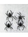 Toile d'araignée blanche pour déco de salle et maison à Halloween