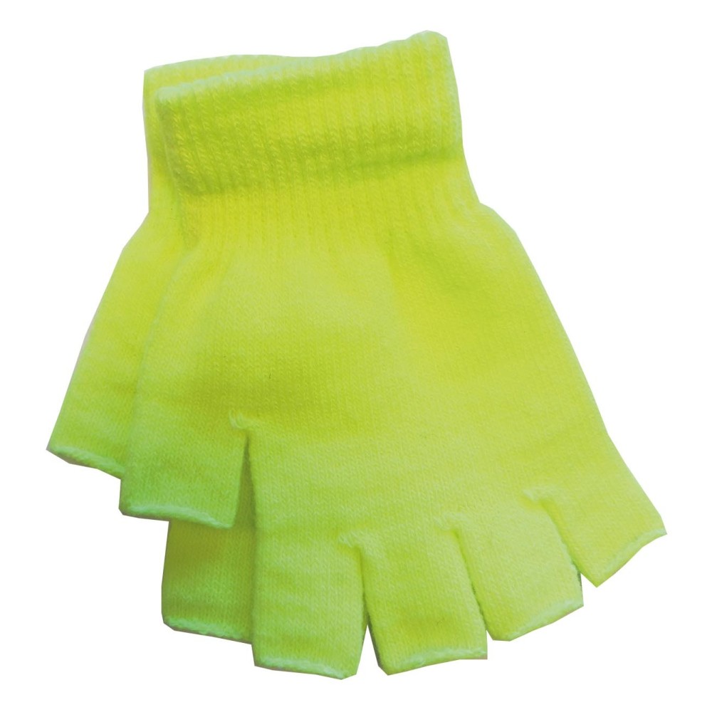 Mitaines carnaval couleurs fluo