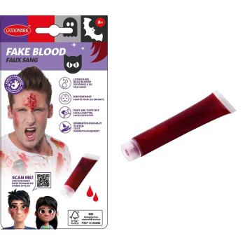 Tube de faux sang 28ml pour maquillage Halloween