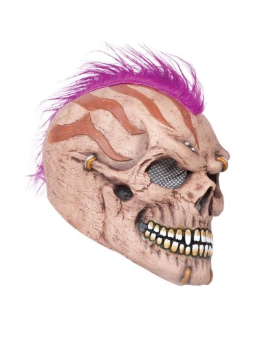 Masque squelette punk intégral