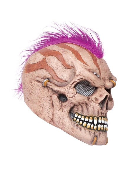 Masque squelette punk intégral