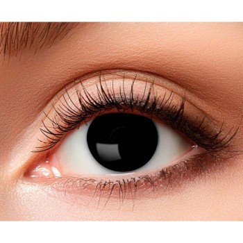 Lentilles fantaisies noires à Lille