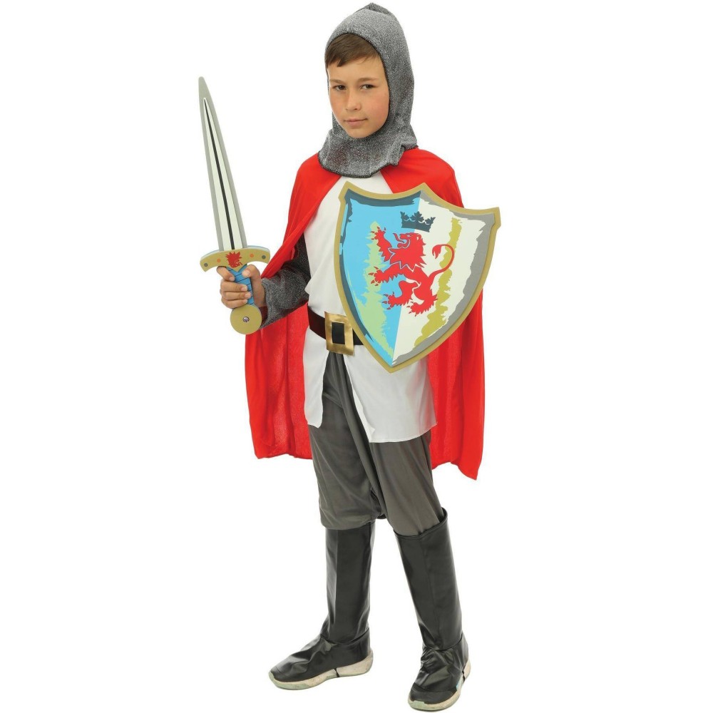 Set accessoires chevalier enfant épée et bouclier moyen-âge