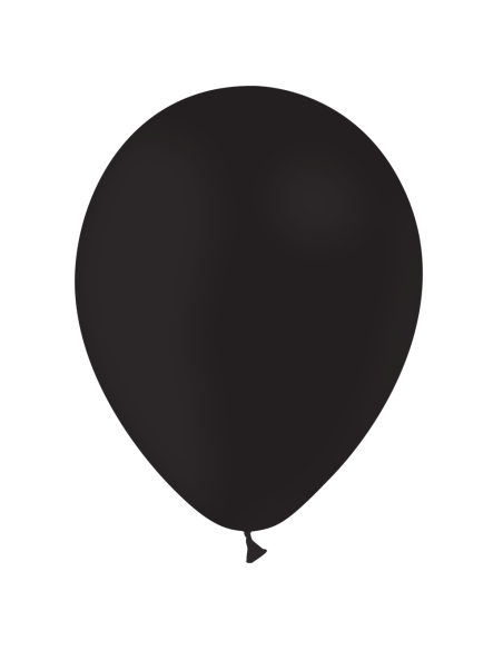 Ballon latex noir