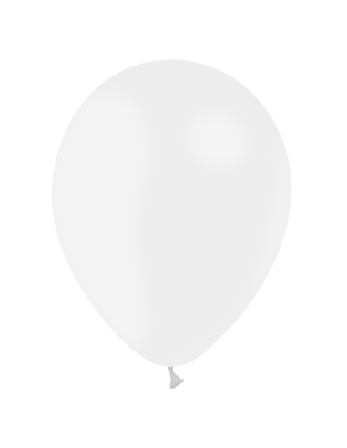 Ballon latex blanc