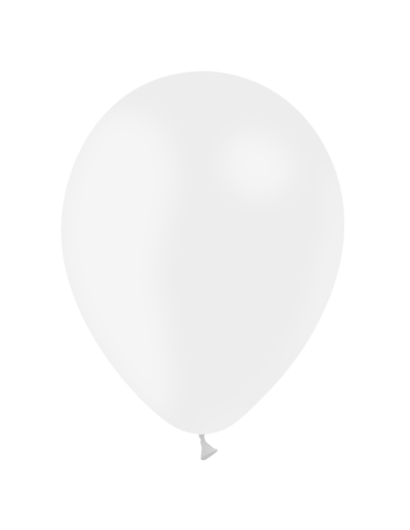 Ballon latex blanc