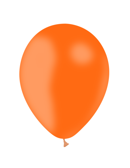 Ballon latex orange