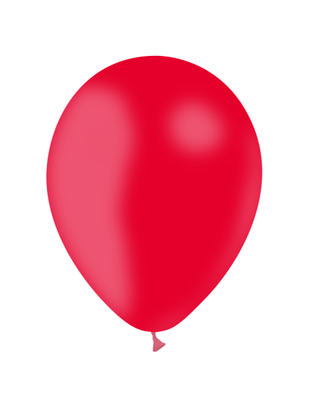 Ballon latex rouge