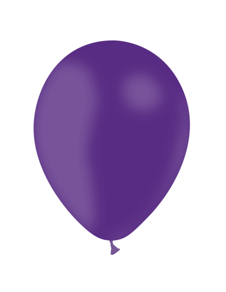 Ballon latex violet