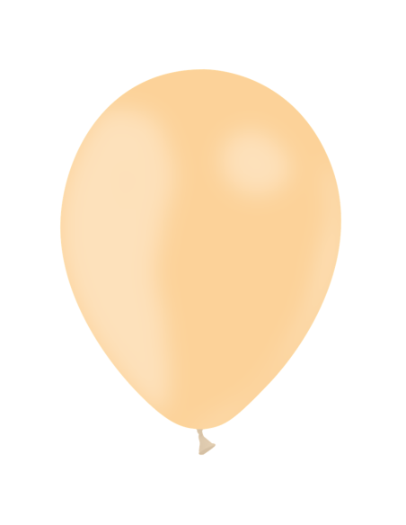 Ballon latex ivoire