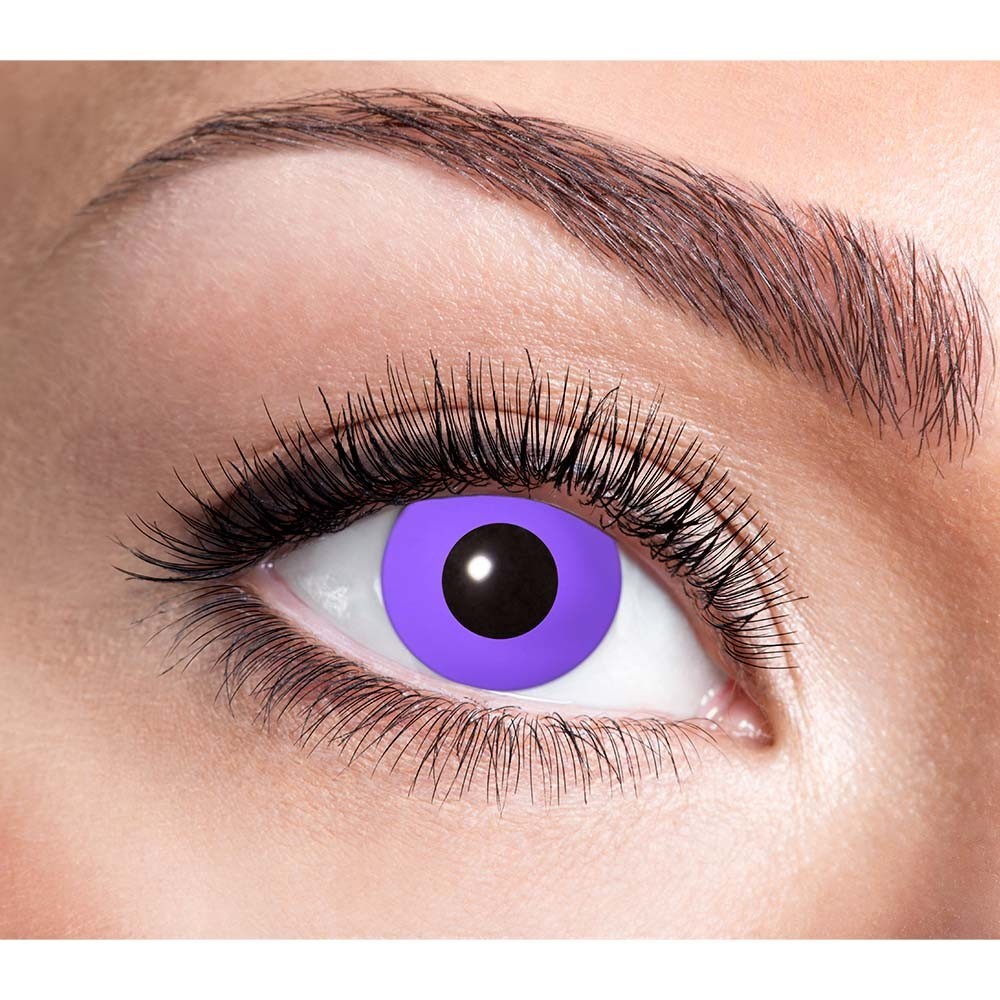 Lentilles violettes fantaisies Lille