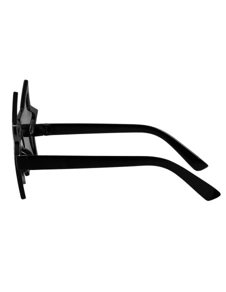Lunettes étoiles noires rock star