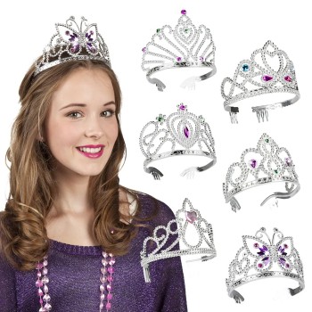 Diadème princesse argent