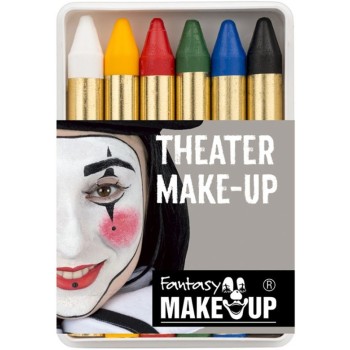 Boite de 6 crayons maquillage