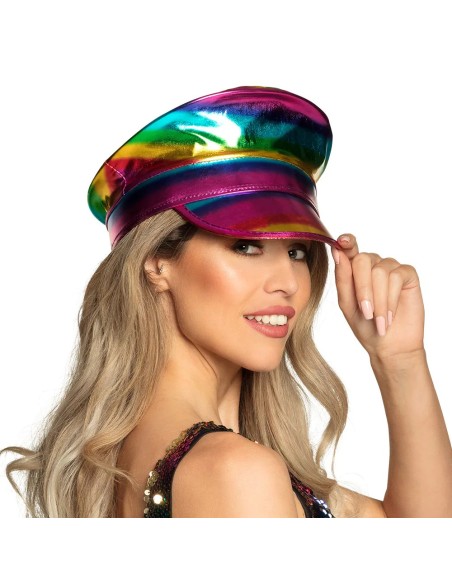 Casquette capitaine rainbow
