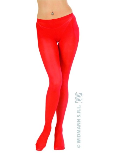 Collants rouge accessoire de déguisement