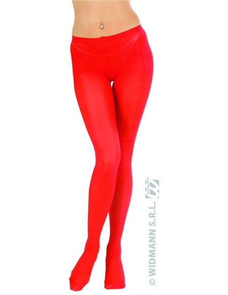 Collants rouge accessoire de déguisement