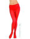 Collants rouge accessoire de déguisement