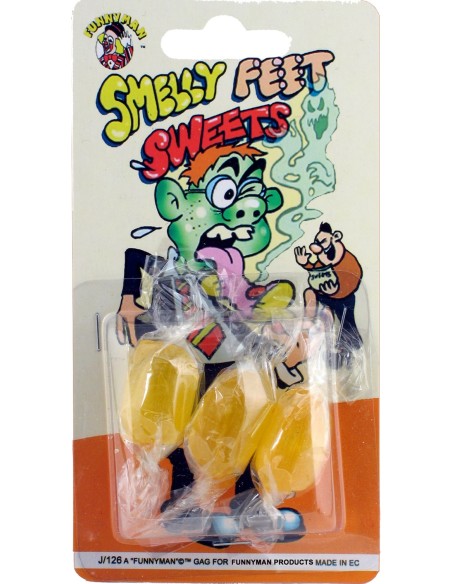 Bonbons goût pied qui pue