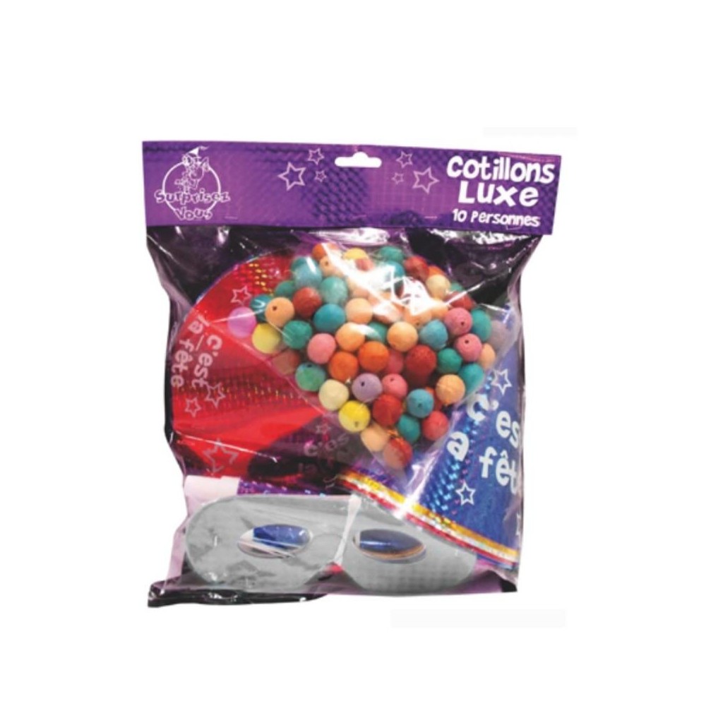 Cotillons luxe 10 personnes