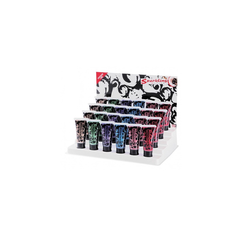 Tube gel paillettes
