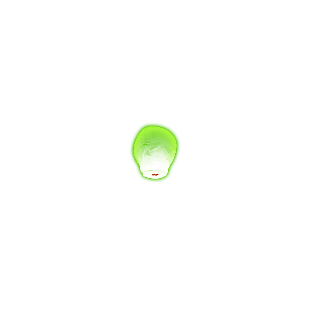 Lanterne volante couleur
