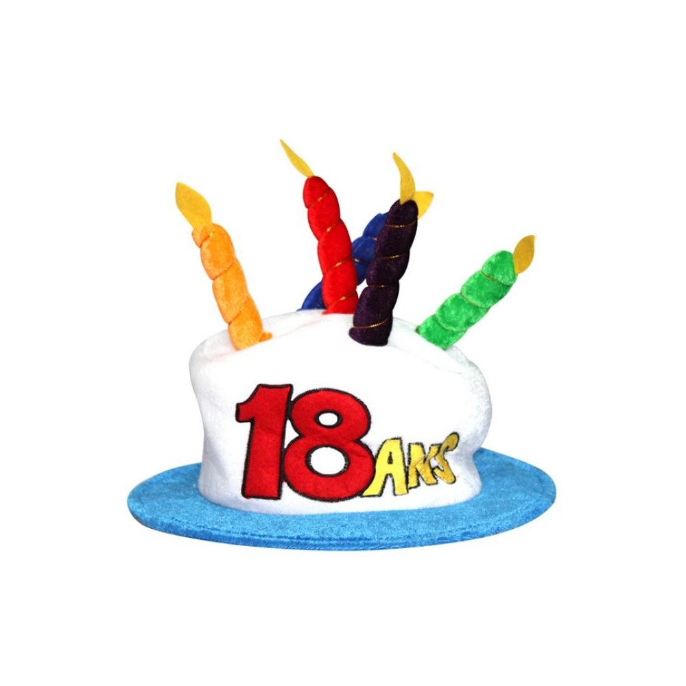 Chapeau anniversaire 18 ans