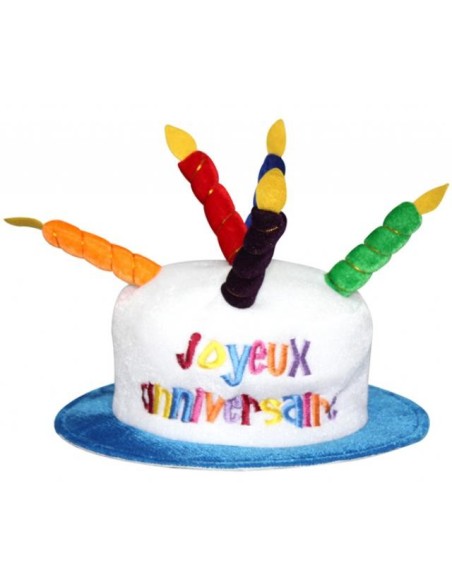 Chapeau joyeux anniversaire