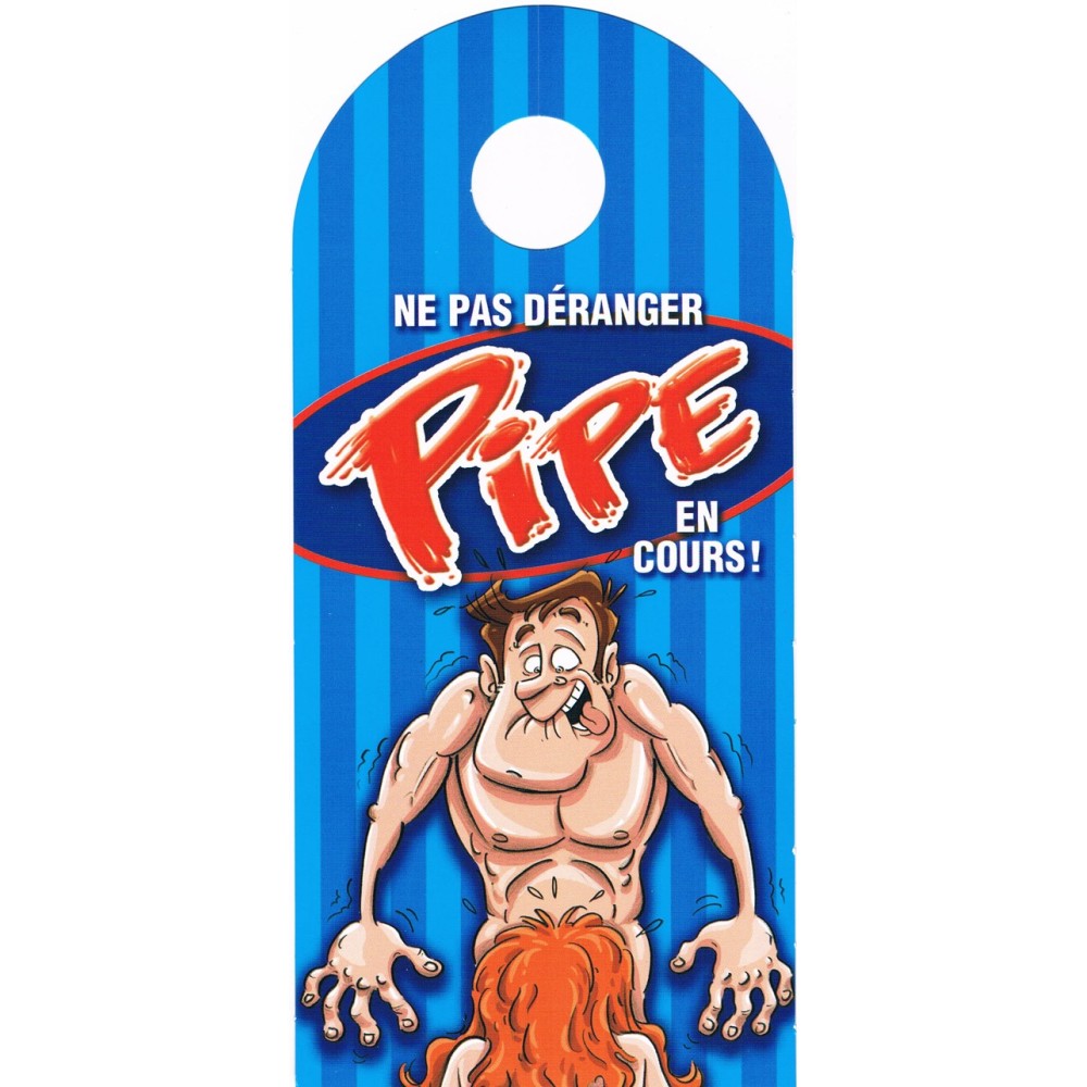 Affiche de porte humoristique