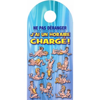 Affiche de porte humoristique