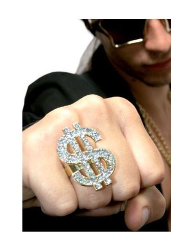 Bague avec dollar brillant