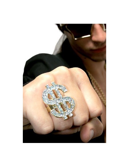 Bague avec dollar brillant