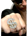 Bague avec dollar brillant
