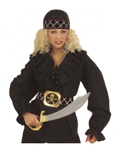 Bandana pirate noir