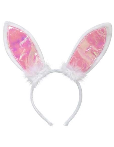 Serre tête oreilles blanches de lapins