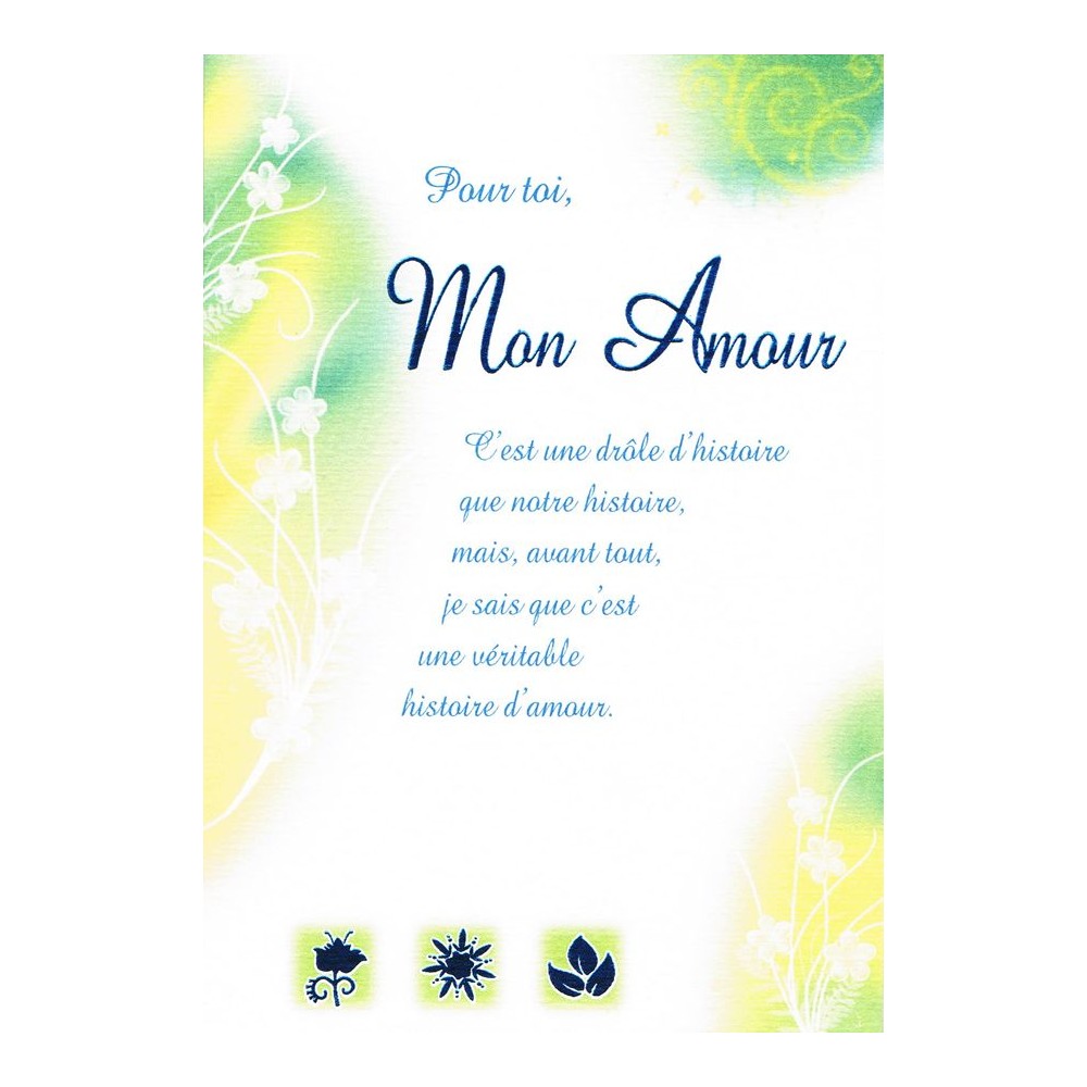 Carte pour toi mon amour