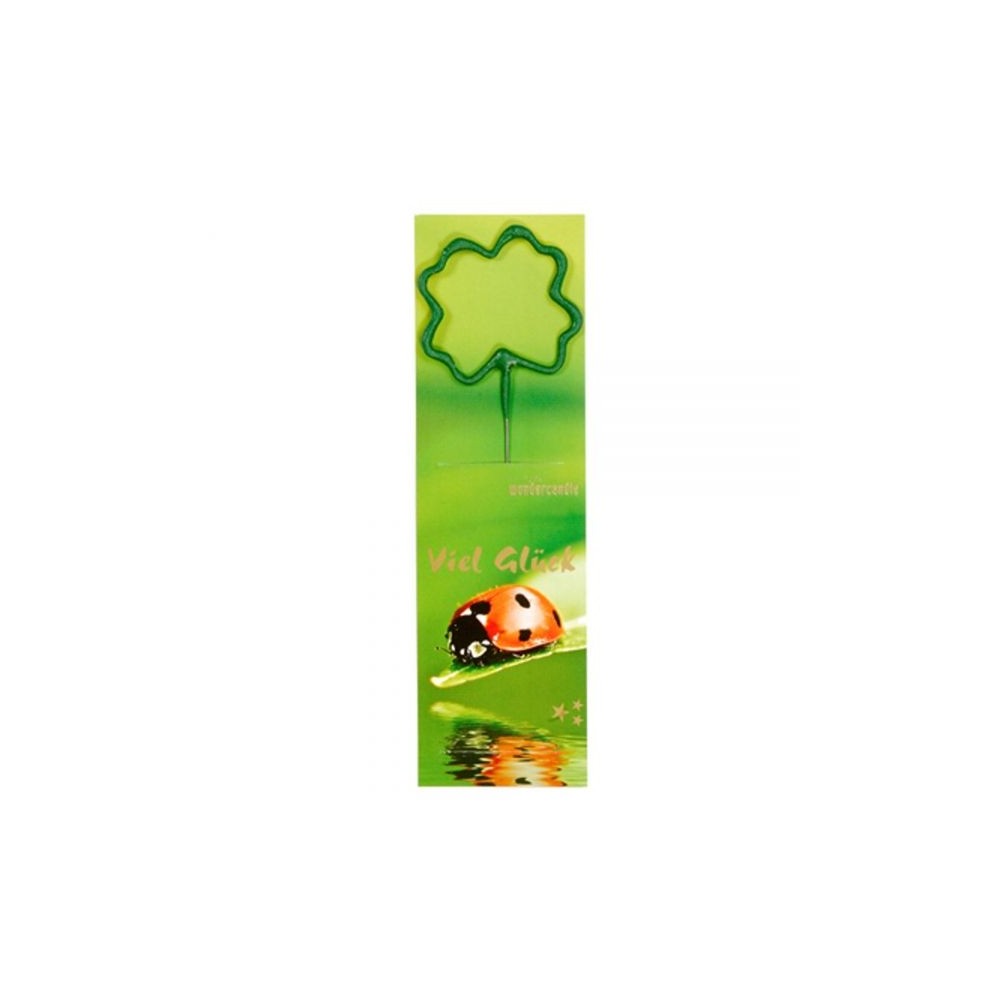 Cierge magique fleur verte