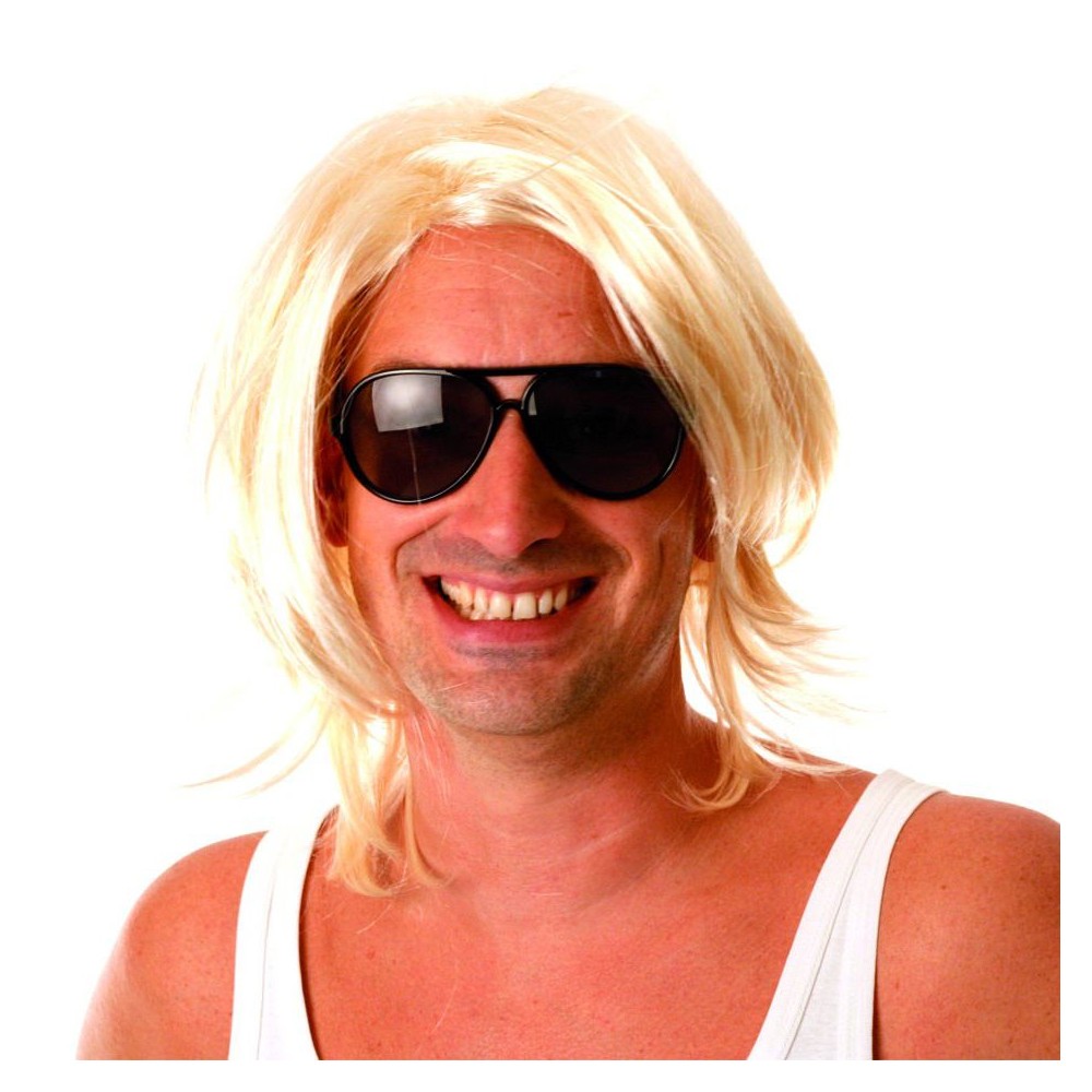 Perruque surfeur blonde