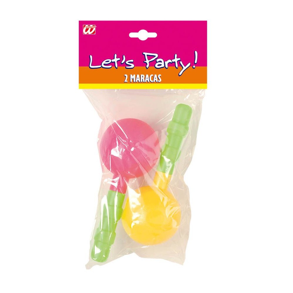 Paire de maracas plastique