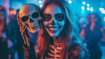 Squelettes & t&ecirc;tes de mort
